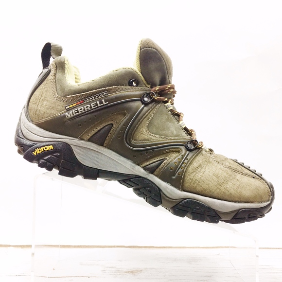 Merrell Other - Merrell Mens 10 Reactor Leather Hiking Trail Shoes